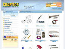 Tablet Screenshot of craftics.net